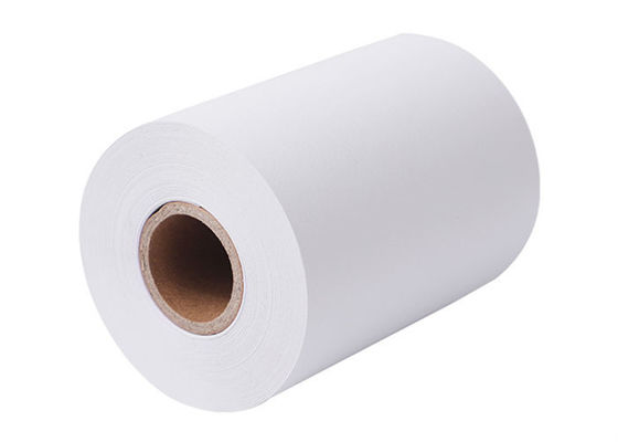 NCR 55gsm 17mm Plastic Core Printed Thermal Paper Rolls