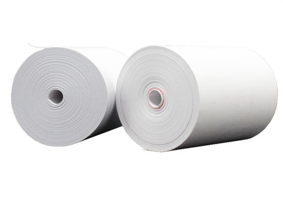 50mm Plastic Core 58gsm 57mmx40mm Non Core Cashier Paper