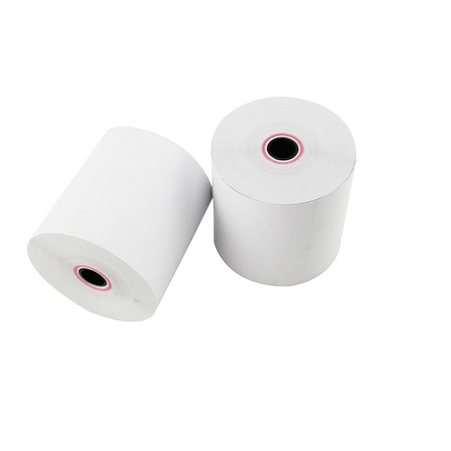 Clear Print 80 X 80 Carbonless Printed Thermal Paper Rolls